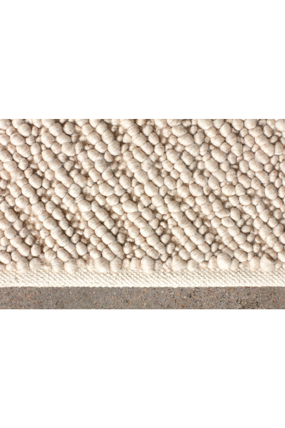 Woven Wool Rug | Audo Gravel | Oroa.com