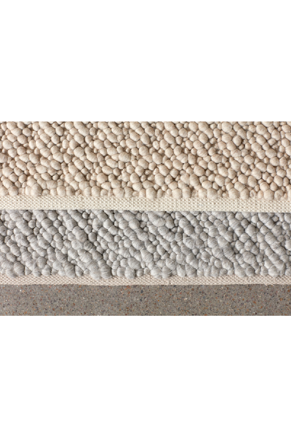 Woven Wool Rug | Audo Gravel | Oroa.com