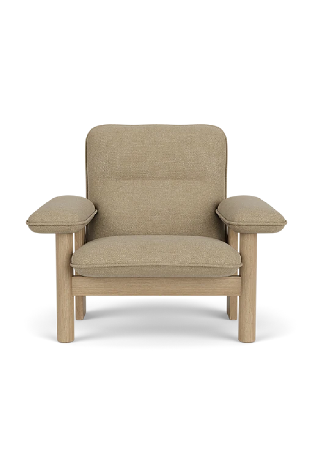 Upholstered Textile Lounge Chair | Audo Copenhagen Brasilia | Oroa.com