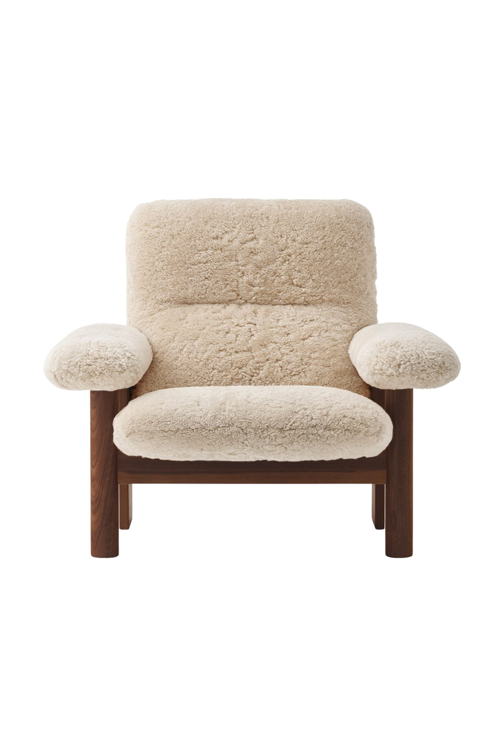 Sheepskin Lounge Chair | Audo Copenhagen Brasilia | Oroa.com