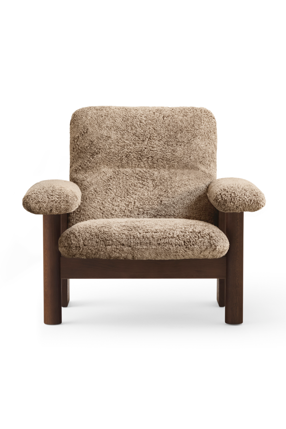 Sheepskin Lounge Chair | Audo Copenhagen Brasilia | Oroa.com