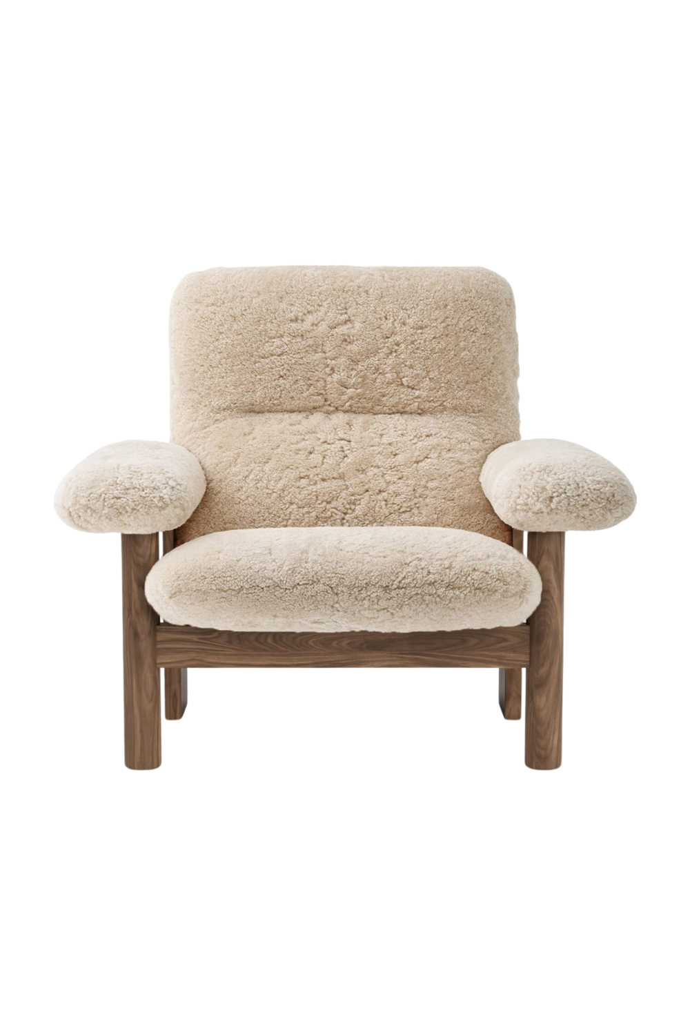 Sheepskin Lounge Chair | Audo Copenhagen Brasilia | Oroa.com