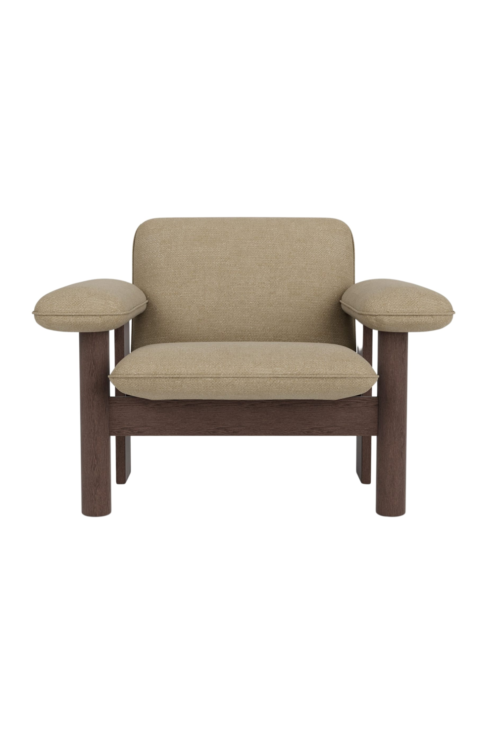 Upholstered Lounge Armchair | Oroa.com