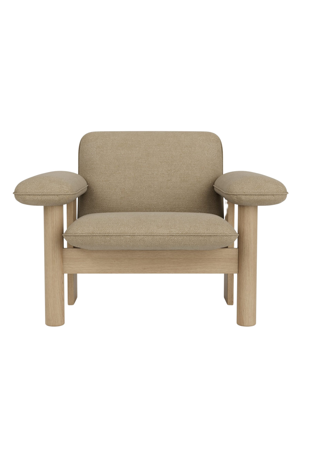 Upholstered Lounge Armchair | Oroa.com