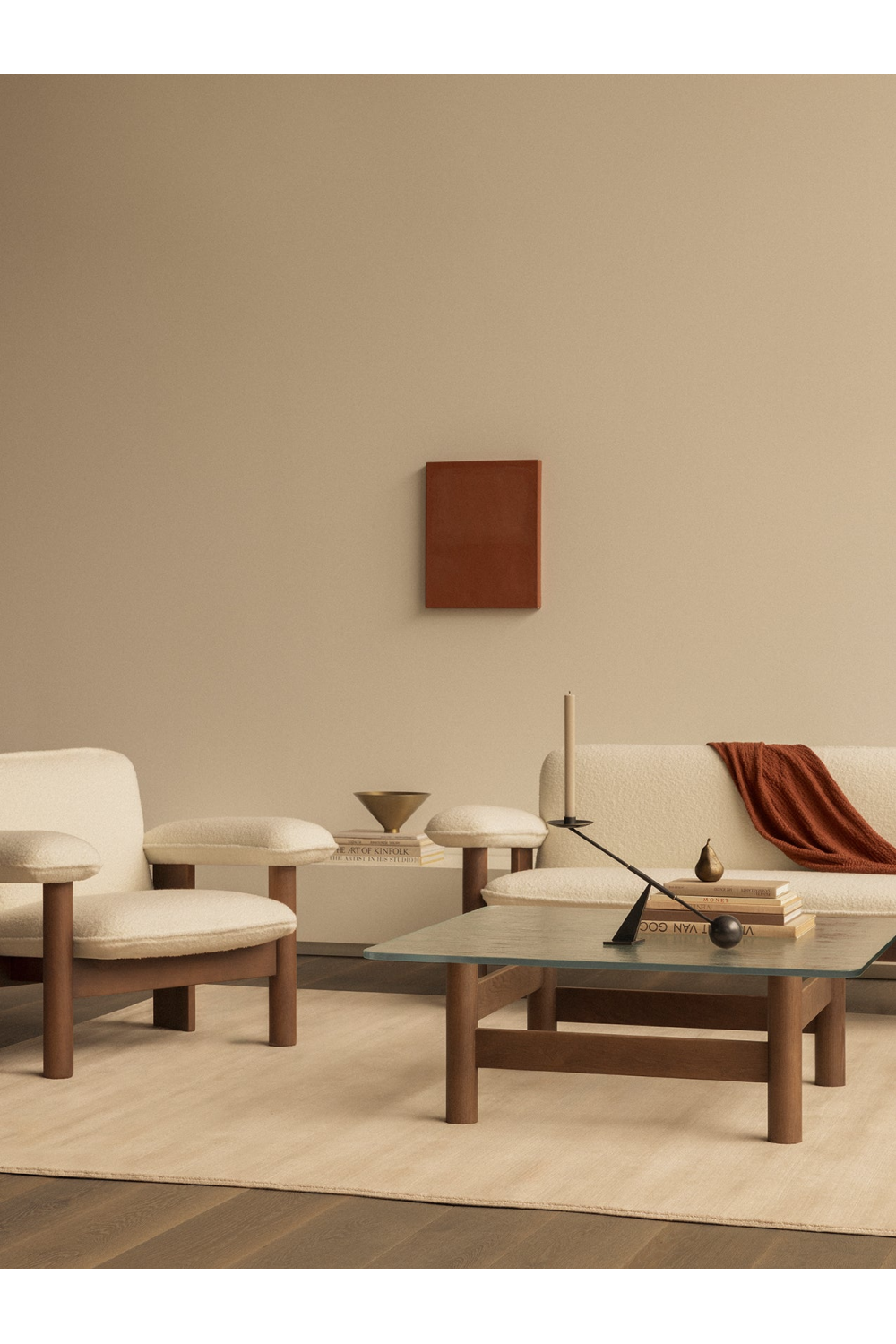 Upholstered Lounge Armchair | Oroa.com