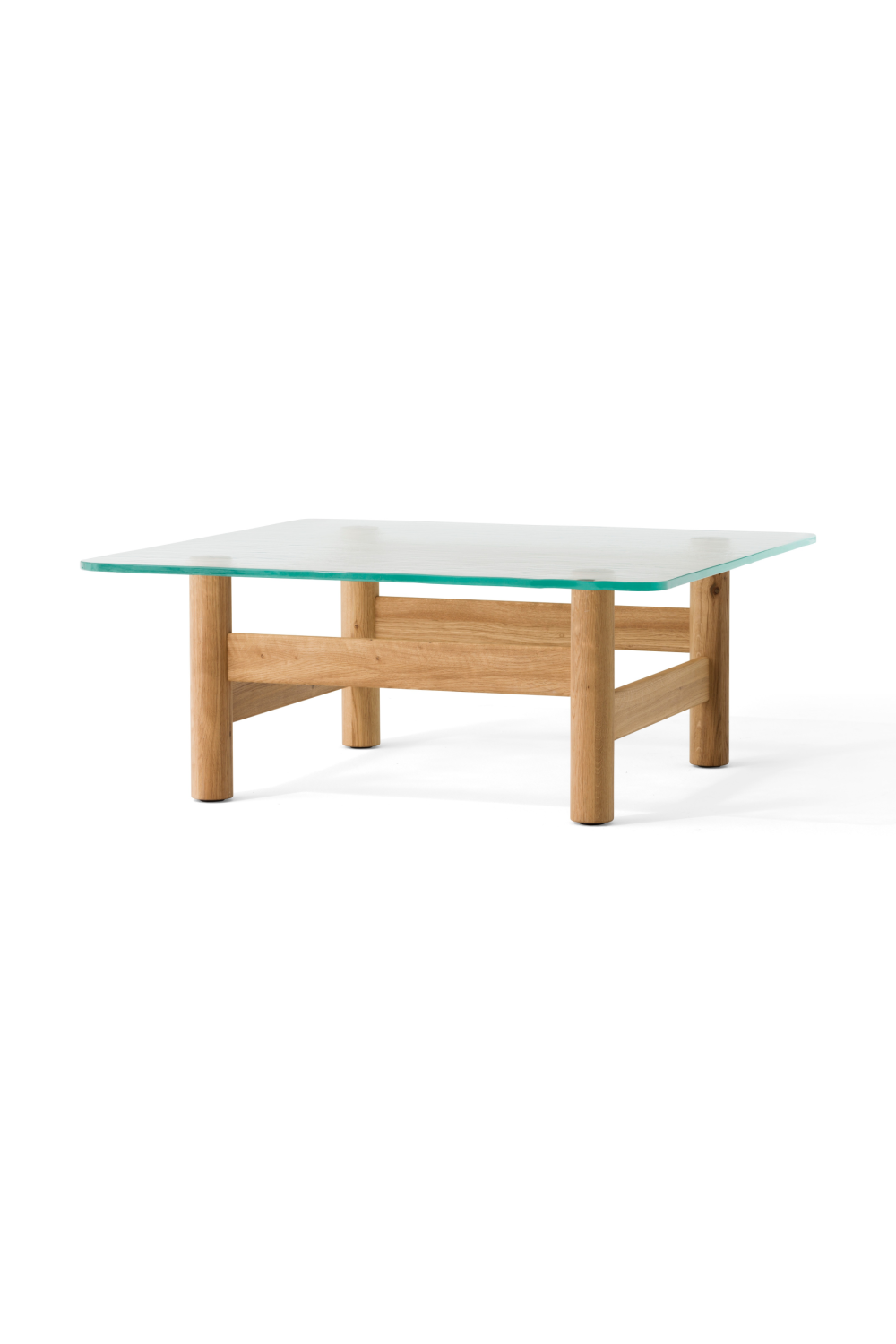 Tempered Glass Lounge Table | Audo Copenhagen Brasilia | Oroa.com