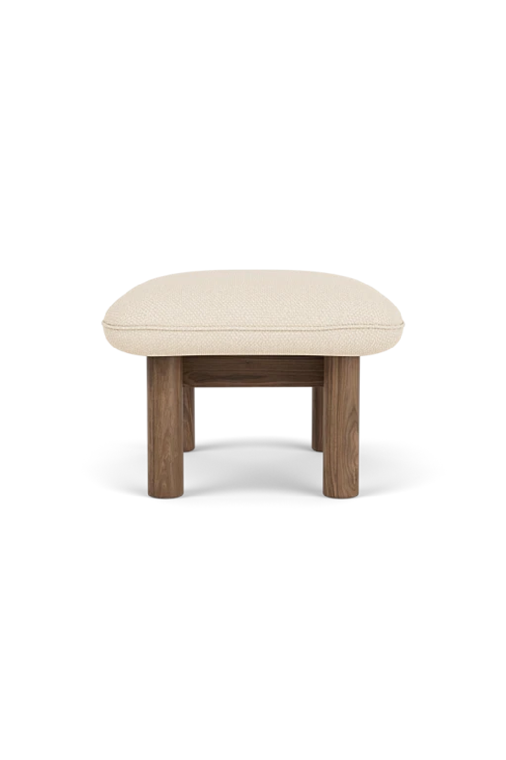 Cushioned Wooden Ottoman | Audo Copenhagen Brasilia | Oroa.com