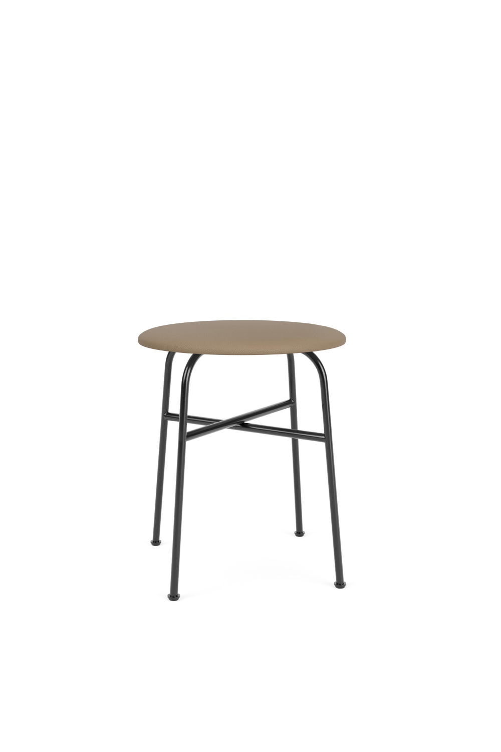 Minimalist Upholstered Seat Stool | Audo Copenhagen Afteroom | Oroa.com