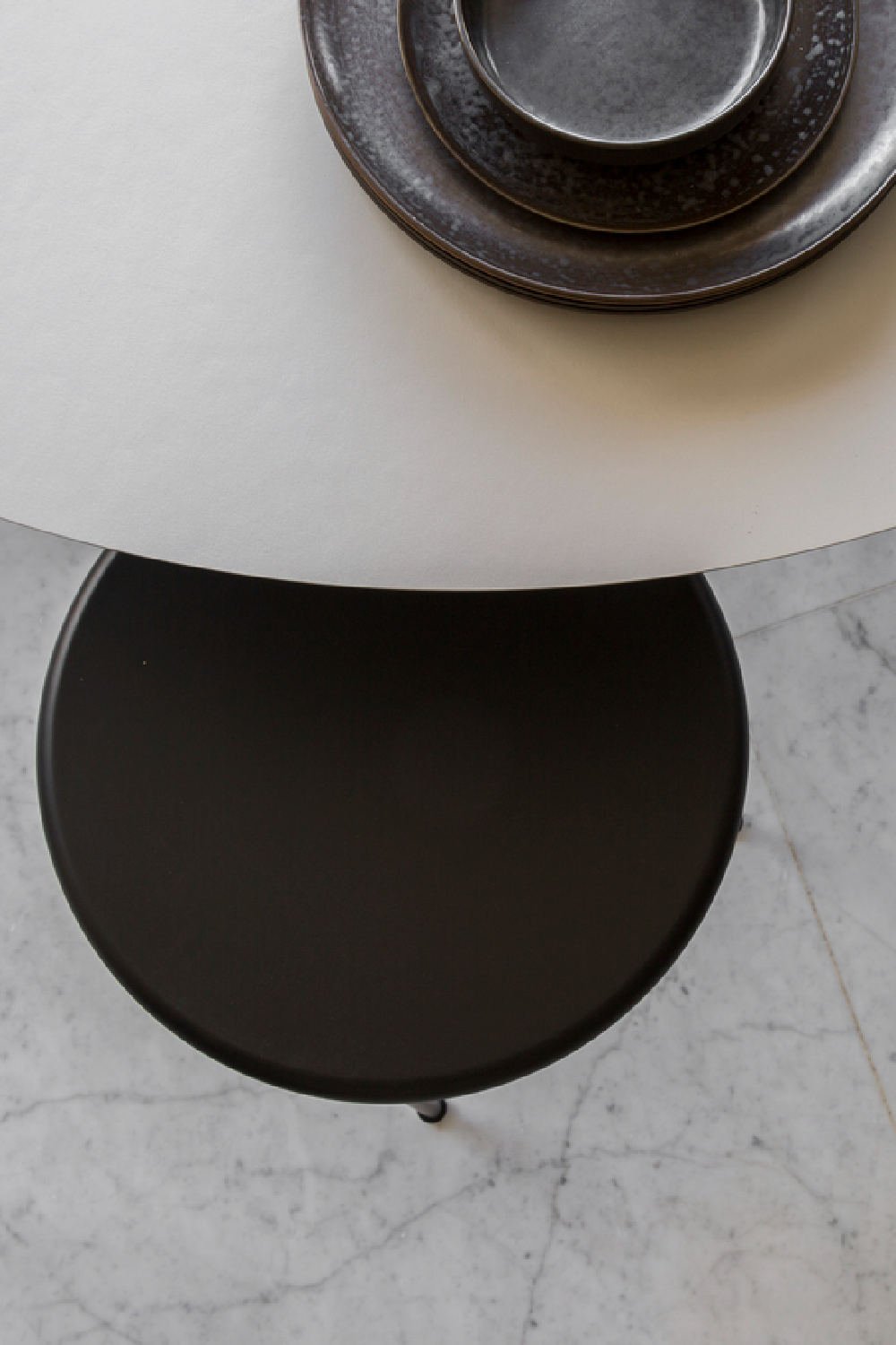 Minimalist Upholstered Seat Stool | Audo Copenhagen Afteroom | Oroa.com