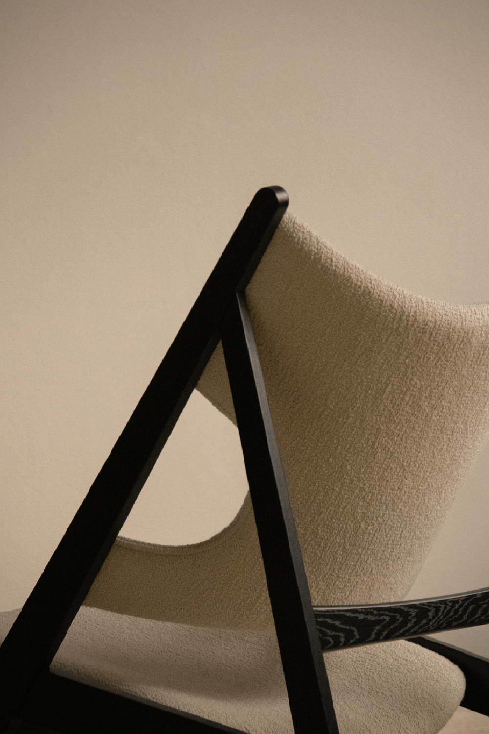 Black Oak Knitting Lounge Chair | Audo Copenhagen | Oroa.com