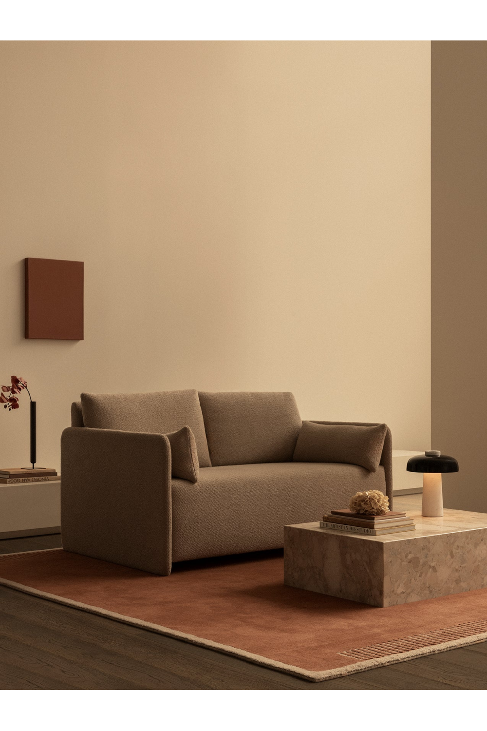 Modern Minimalist 3-Seater Sofa Bed | Audo Copenhagen Offset | Oroa.com