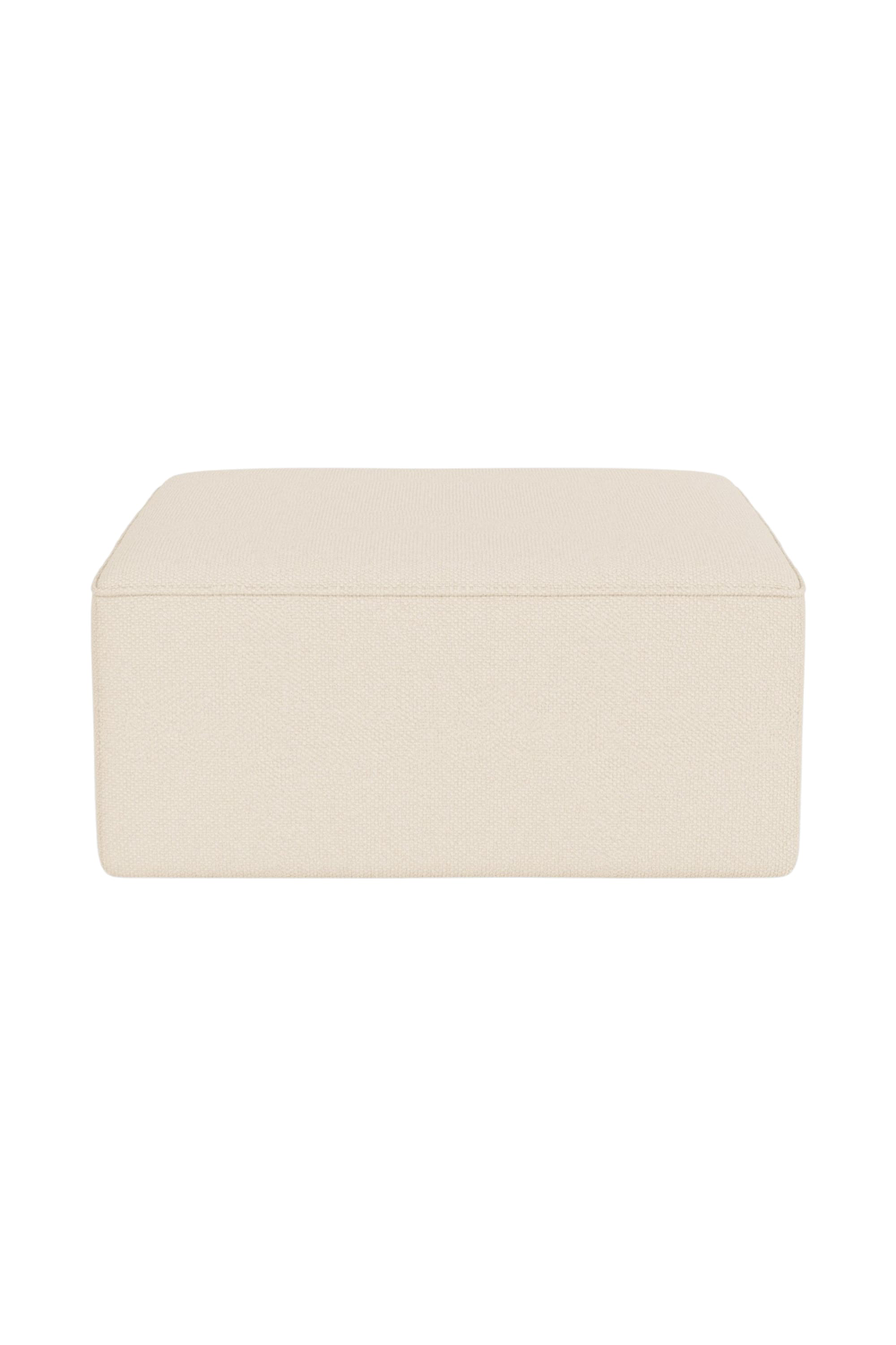 Upholstered Minimalist Pouf L | Audo Copenhagen Eave | Oroa.com