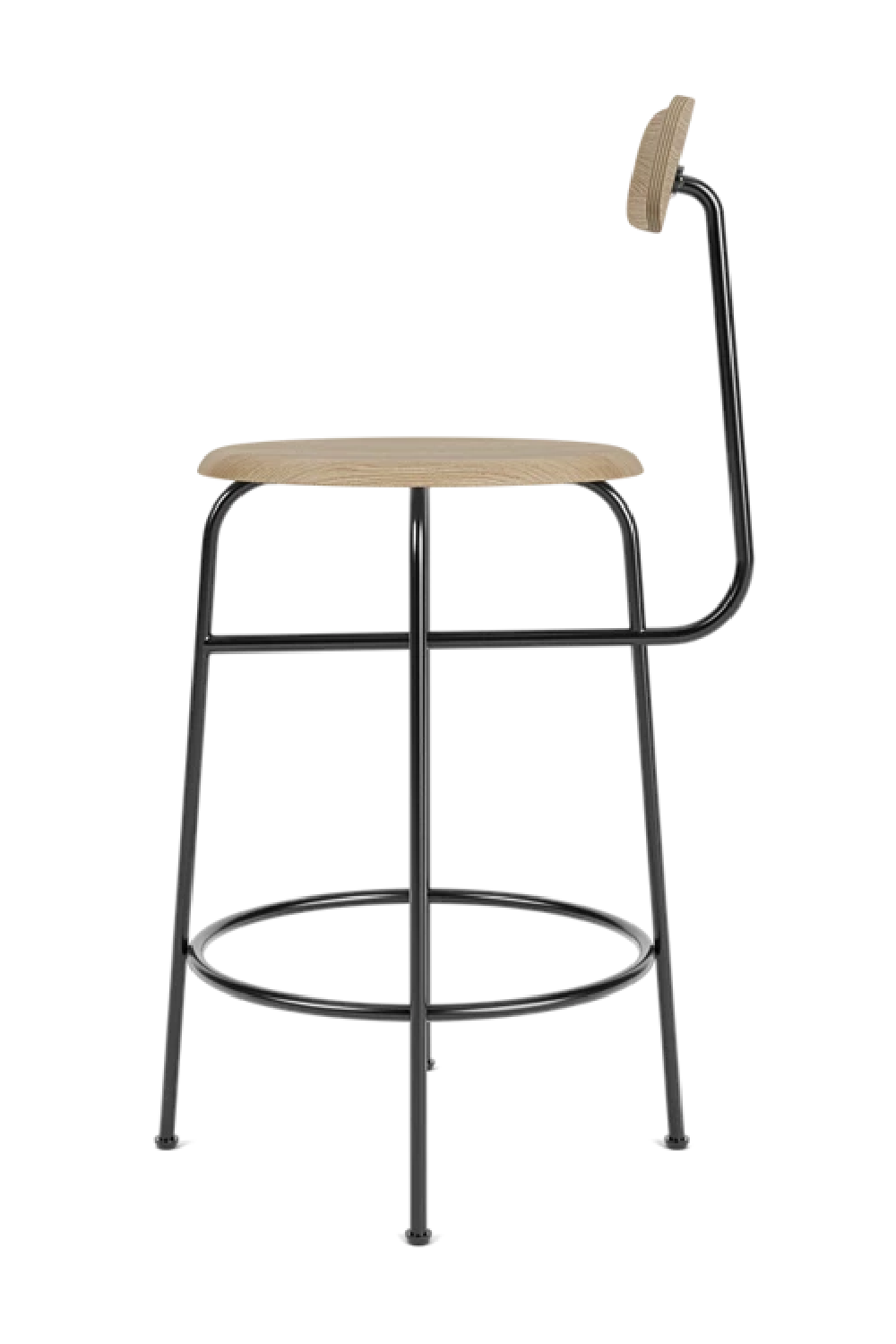 Short-Back Oak Counter Chair | Audo Copenhagen Afteroom | Oroa.com