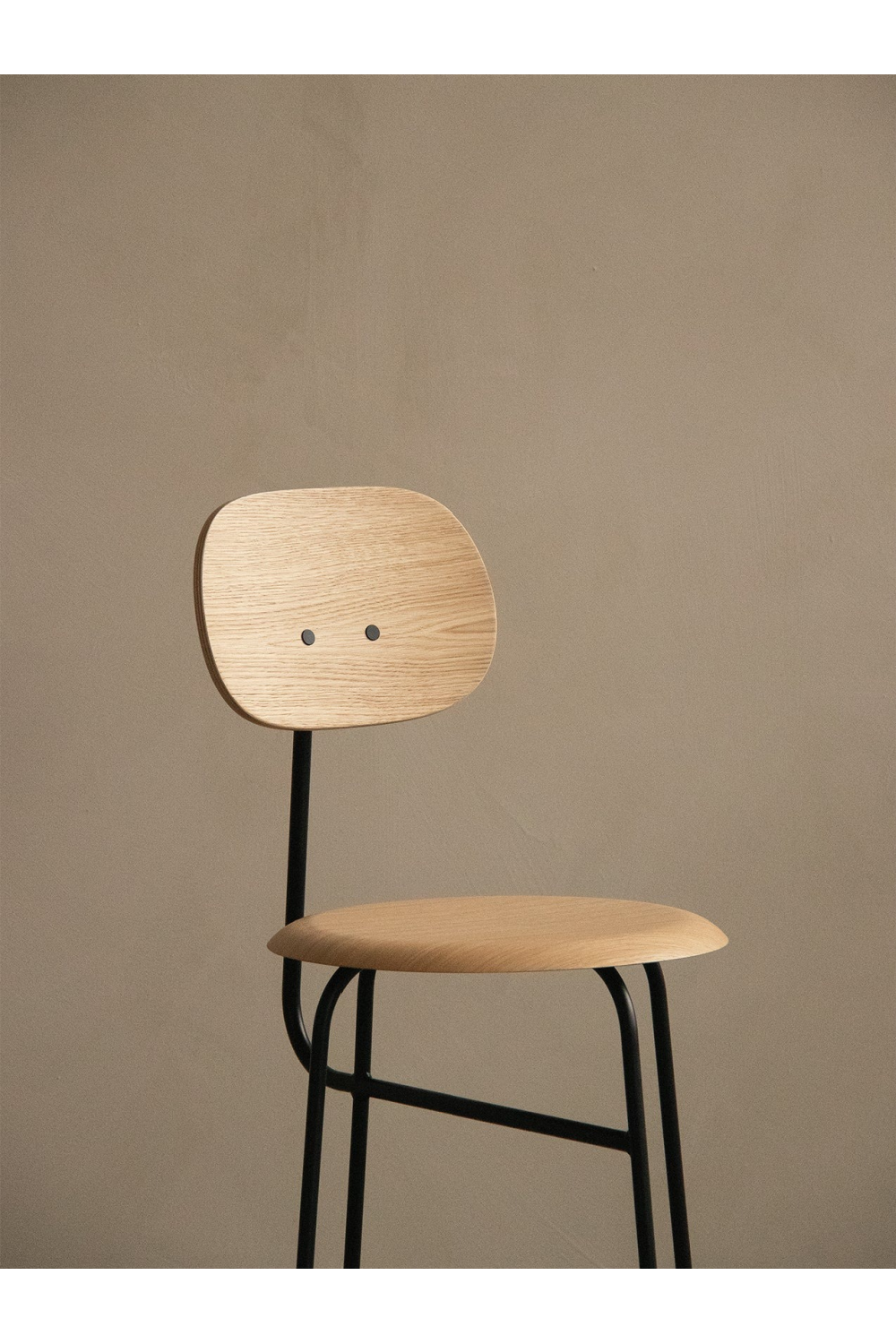 Wood Veneer Bar Chair | Audo Copenhagen Afteroom | Oroa.com