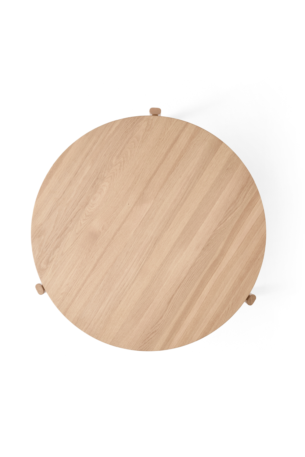 Round Wooden Lounge Table | Audo Copenhagen Passage | Oroa.com