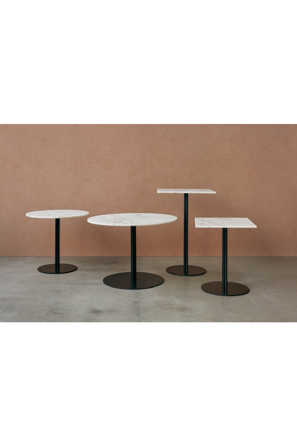 Round-Base Rectangular Counter Table | Audo Copenhagen Harbour Column | Oroa.com