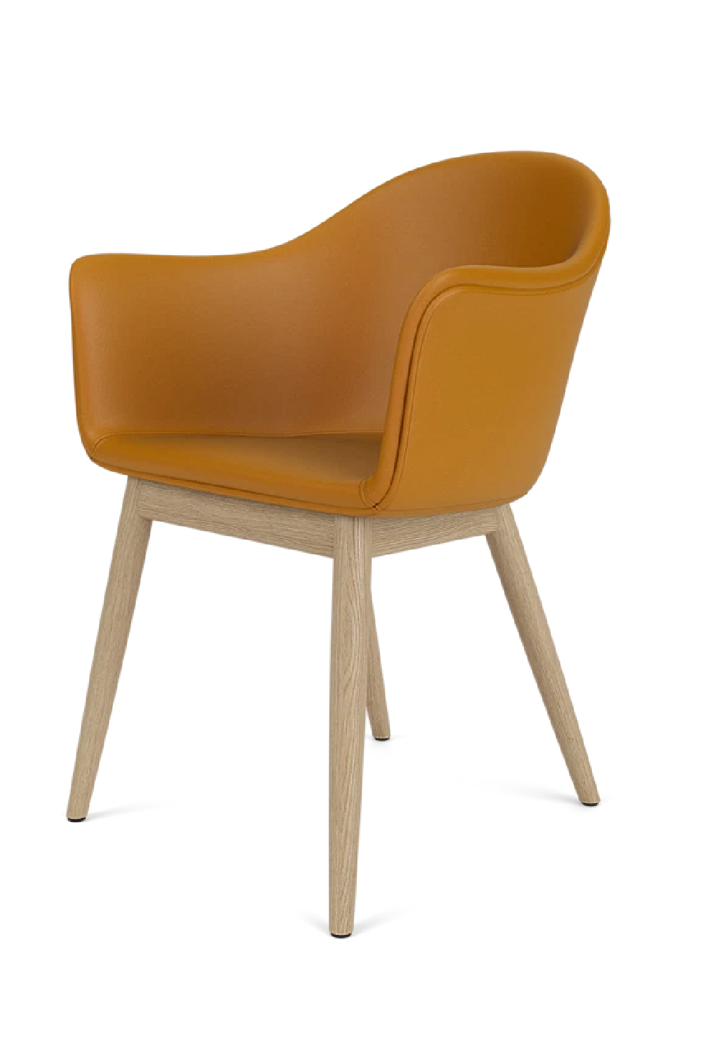 Wooden Base Upholstered Dining Chair | Audo Copenhagen Harbour | Oroa.com