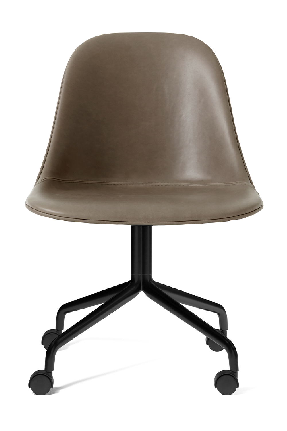 Chrome Casters Side Dining Chair | Audo Copenhagen Harbour | Oroa.com