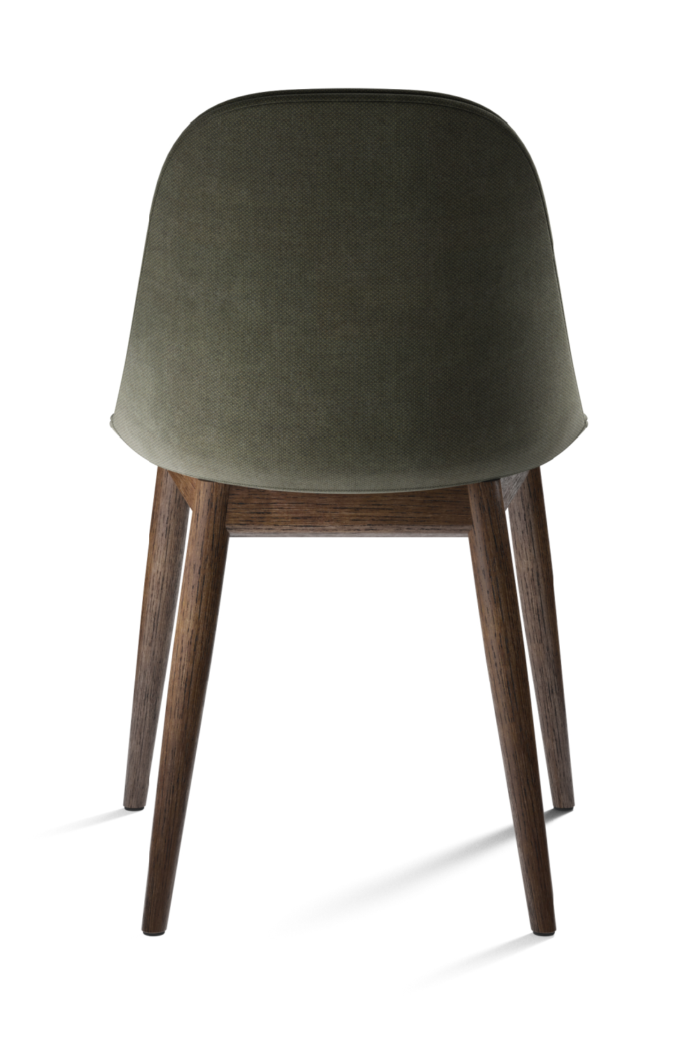 Wooden Base Side Dining Chair | Audo Copenhagen Harbour | Oroa.com
