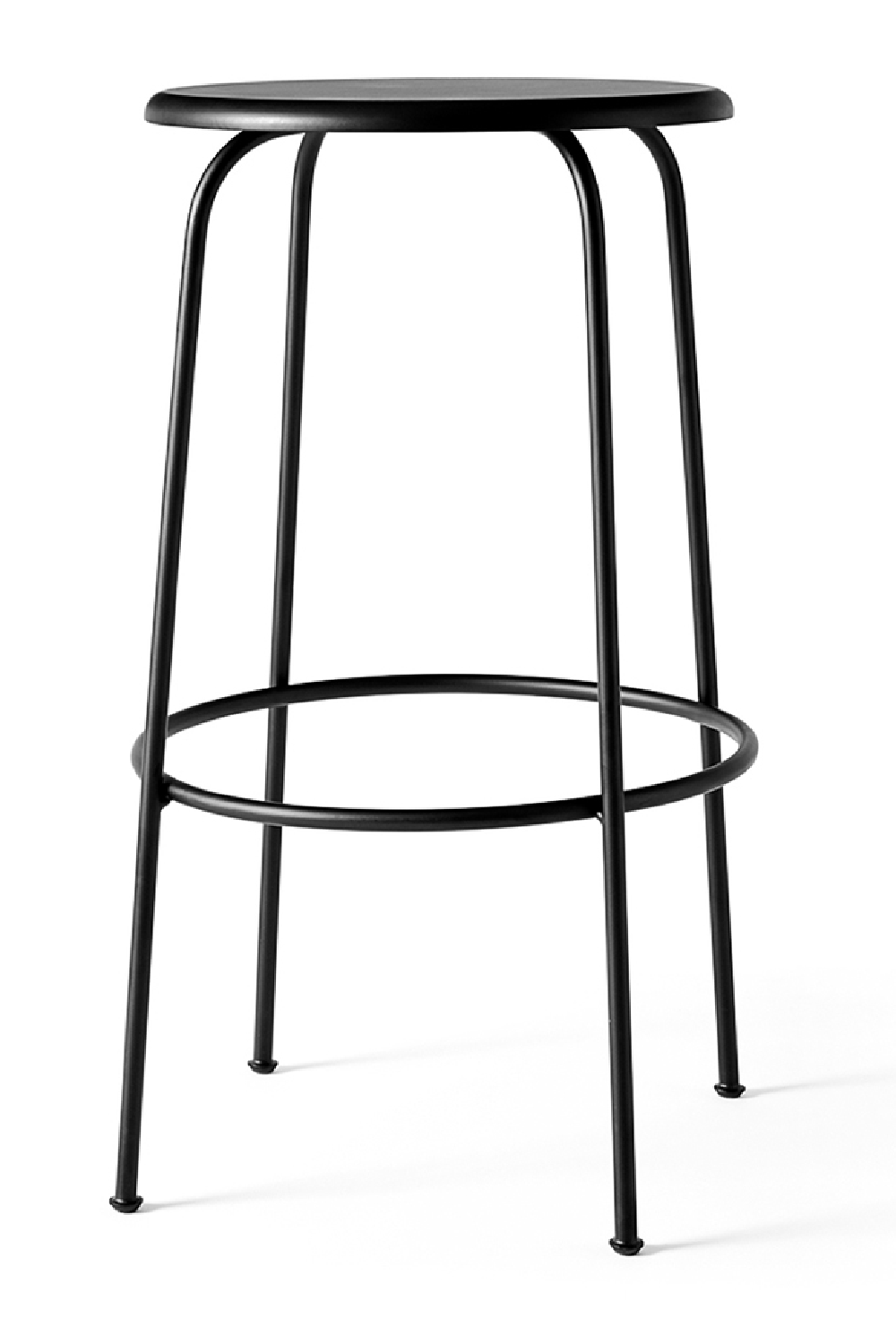 Black Steel Bar Stool | Audo Copenhagen Afteroom | Oroa.com