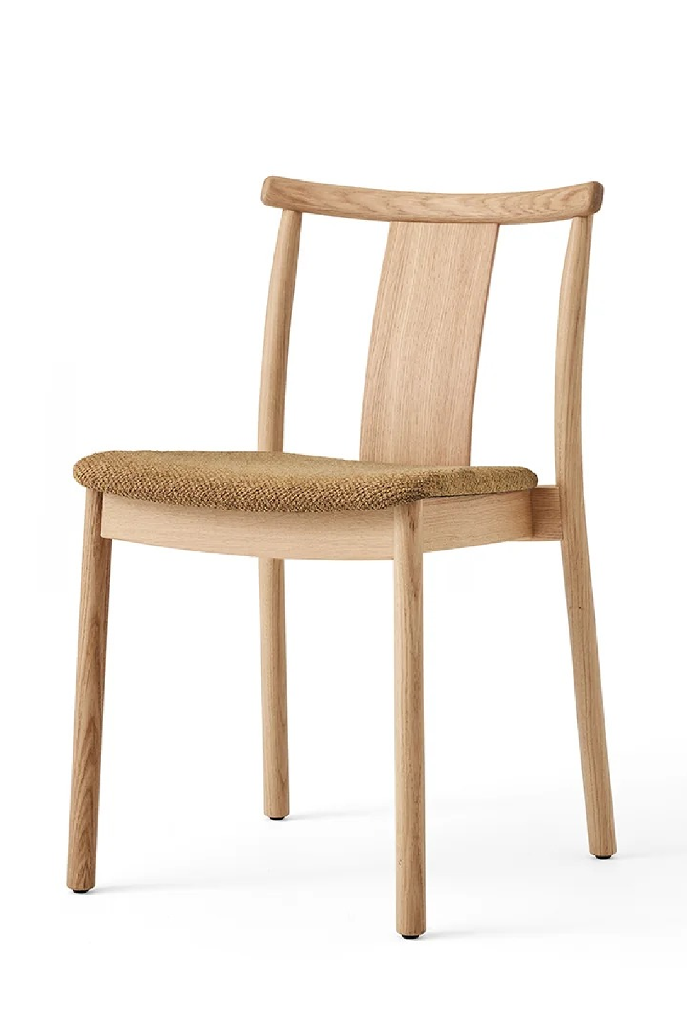 Upholstered Seat Oak Dining Chair | Audo Copenhagen Merkur | Oroa.com