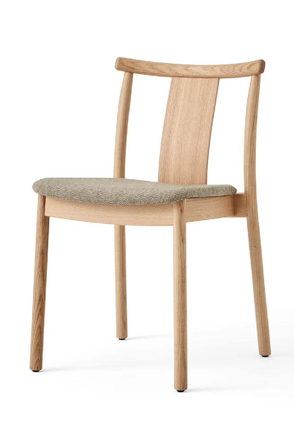 Upholstered Seat Oak Dining Chair | Audo Copenhagen Merkur | Oroa.com