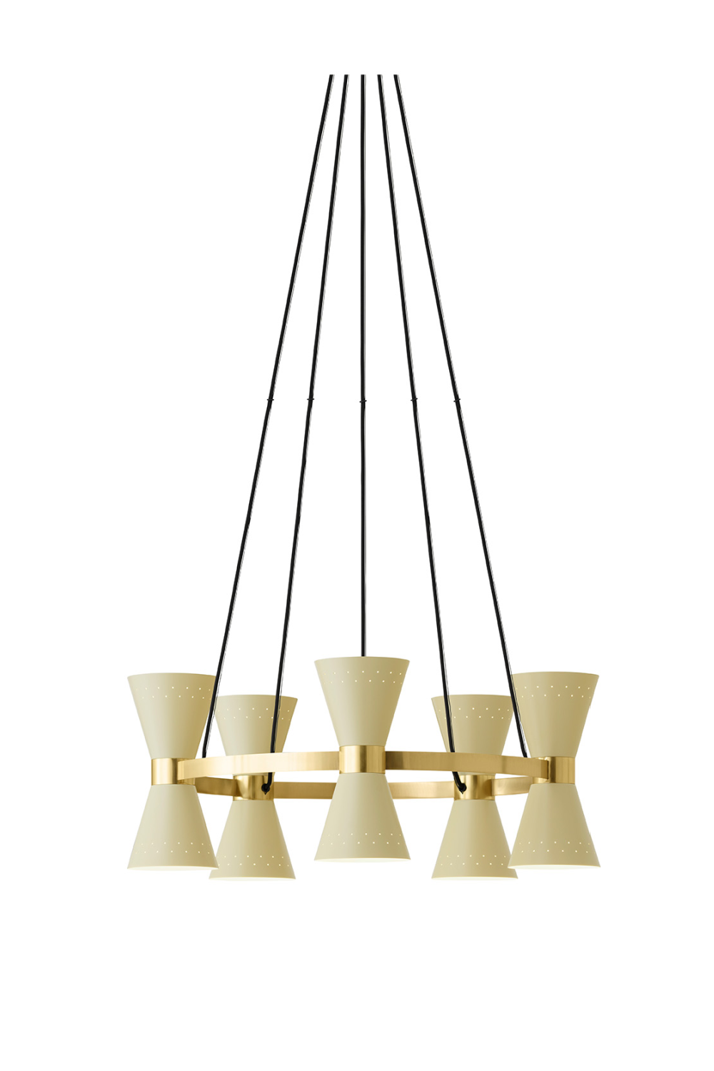 Cream Multi-Light Chandelier | Audo Copenhagen Collector | Oroa.com