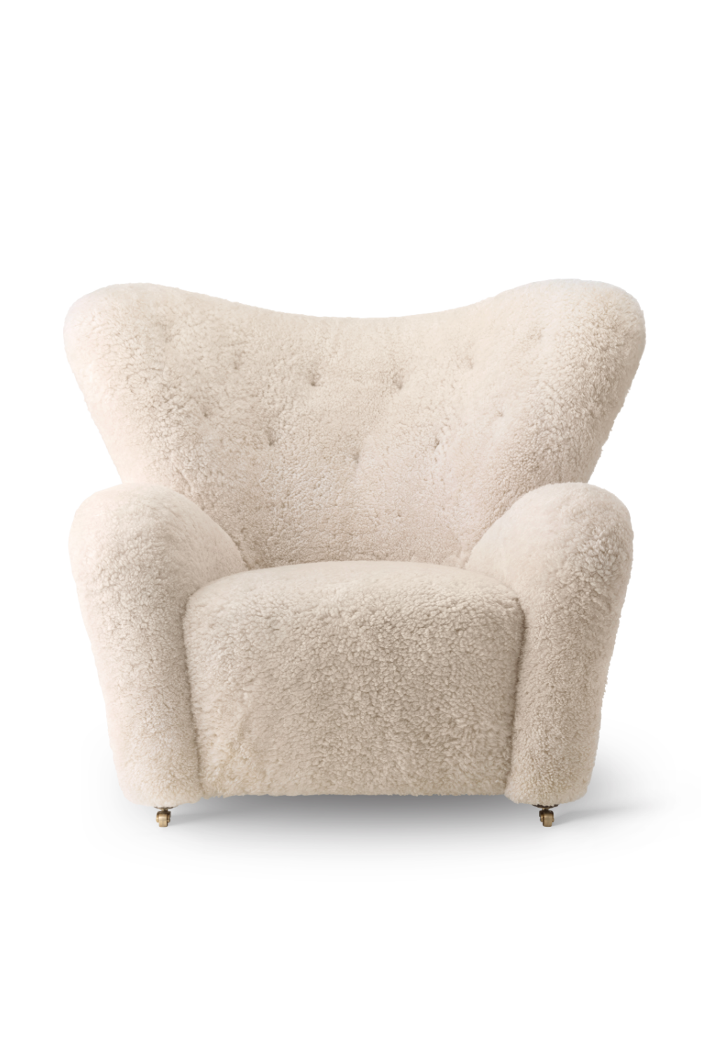 Modern Wingback Lounge Chair | Audo Copenhagen The Tired Man | Oroa.com