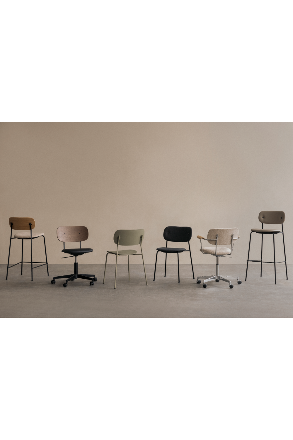 Aluminum Swivel Office Chair | Audo Copenhagen Co | Oroa.com