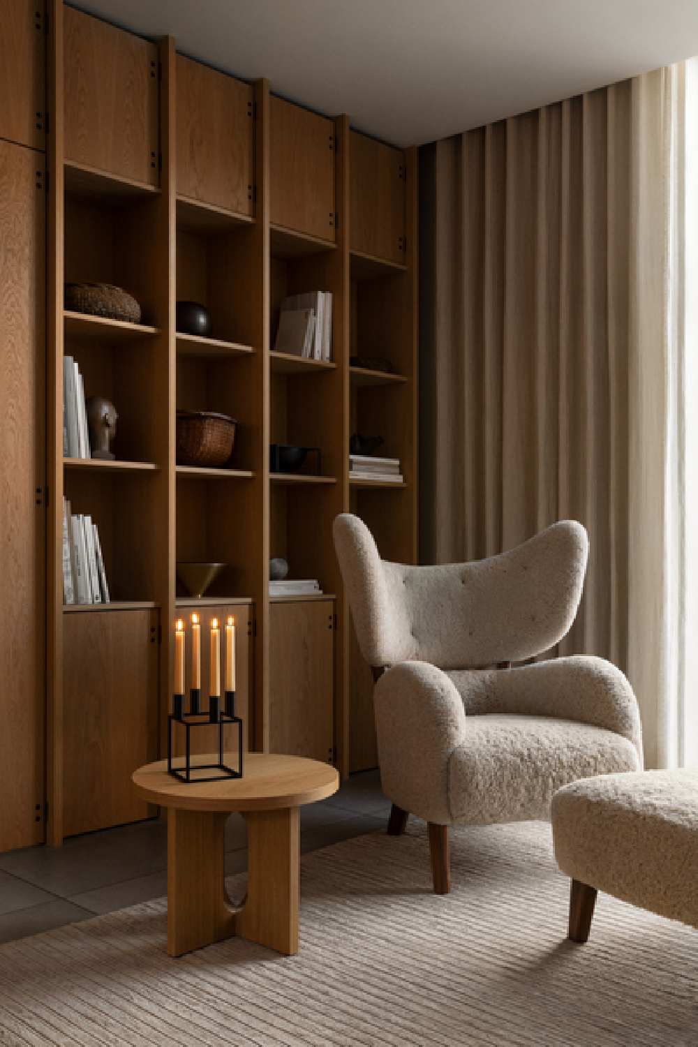 Modern Wingback Lounge Chair | Audo Copenhagen My Own Chair | Oroa.com