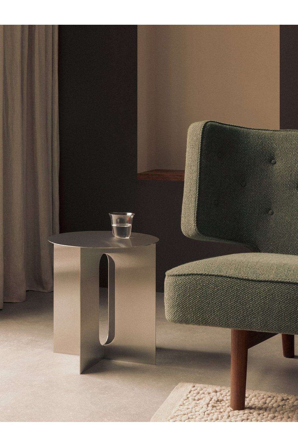 Steel Side Table | Audo Copenhagen Androgyne | Oroa.com