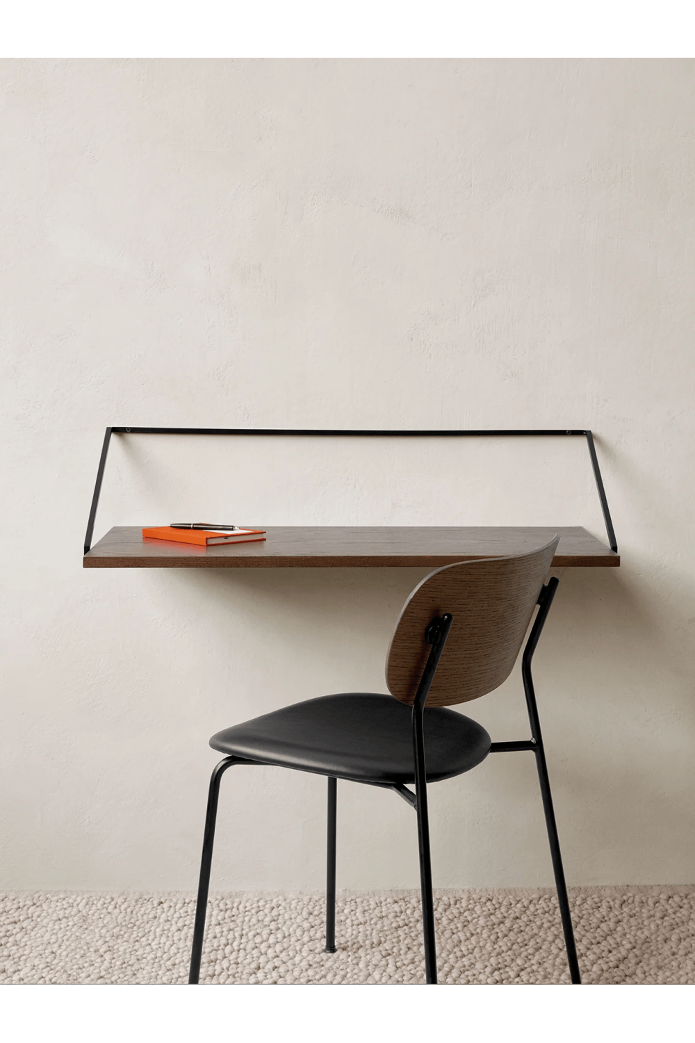 Black Padded Dining Chair | Audo Copenhagen Co | Oroa.com