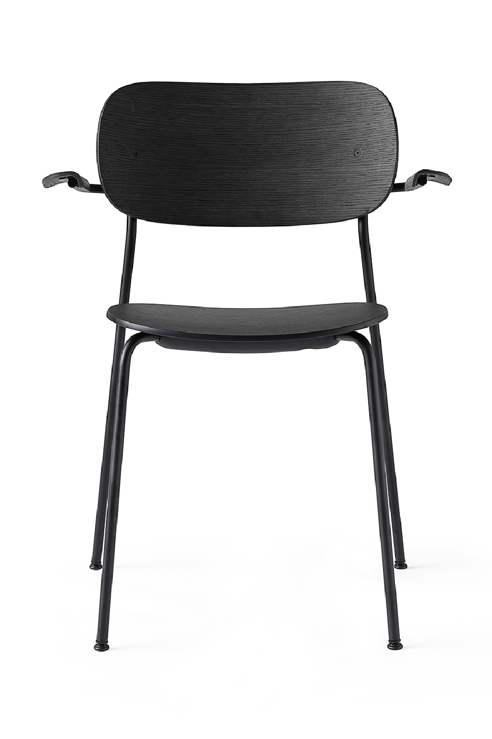 Black Framed Oak Dining Armchair | Audo Copenhagen Co | Oroa.com