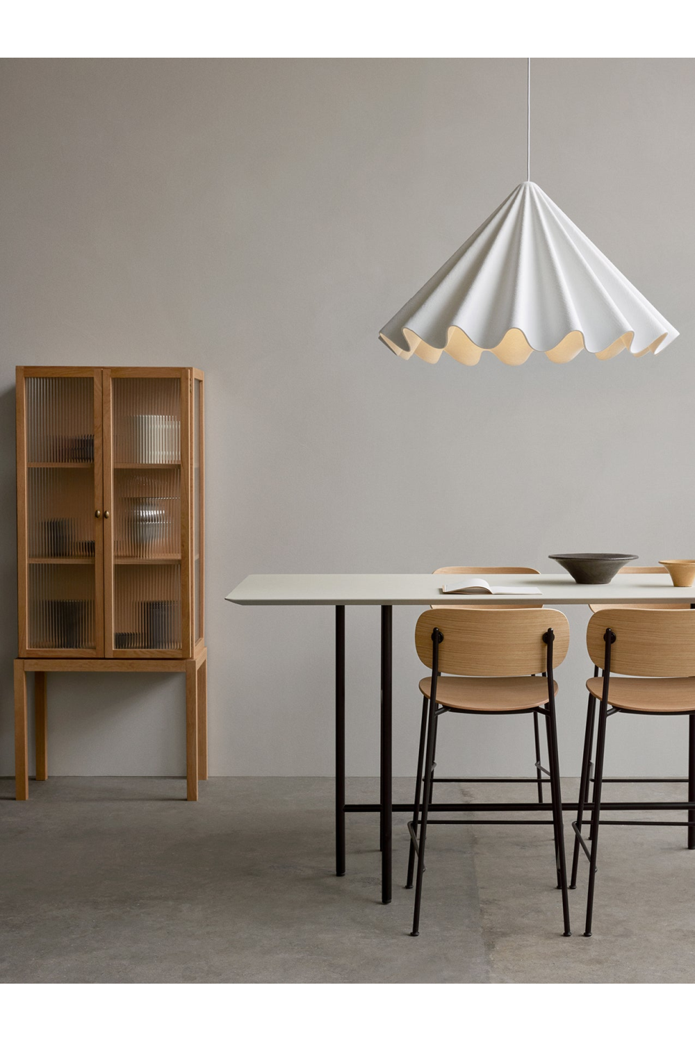 Oak Veneer Counter Chair | Audo Copenhagen Co | Oroa.com