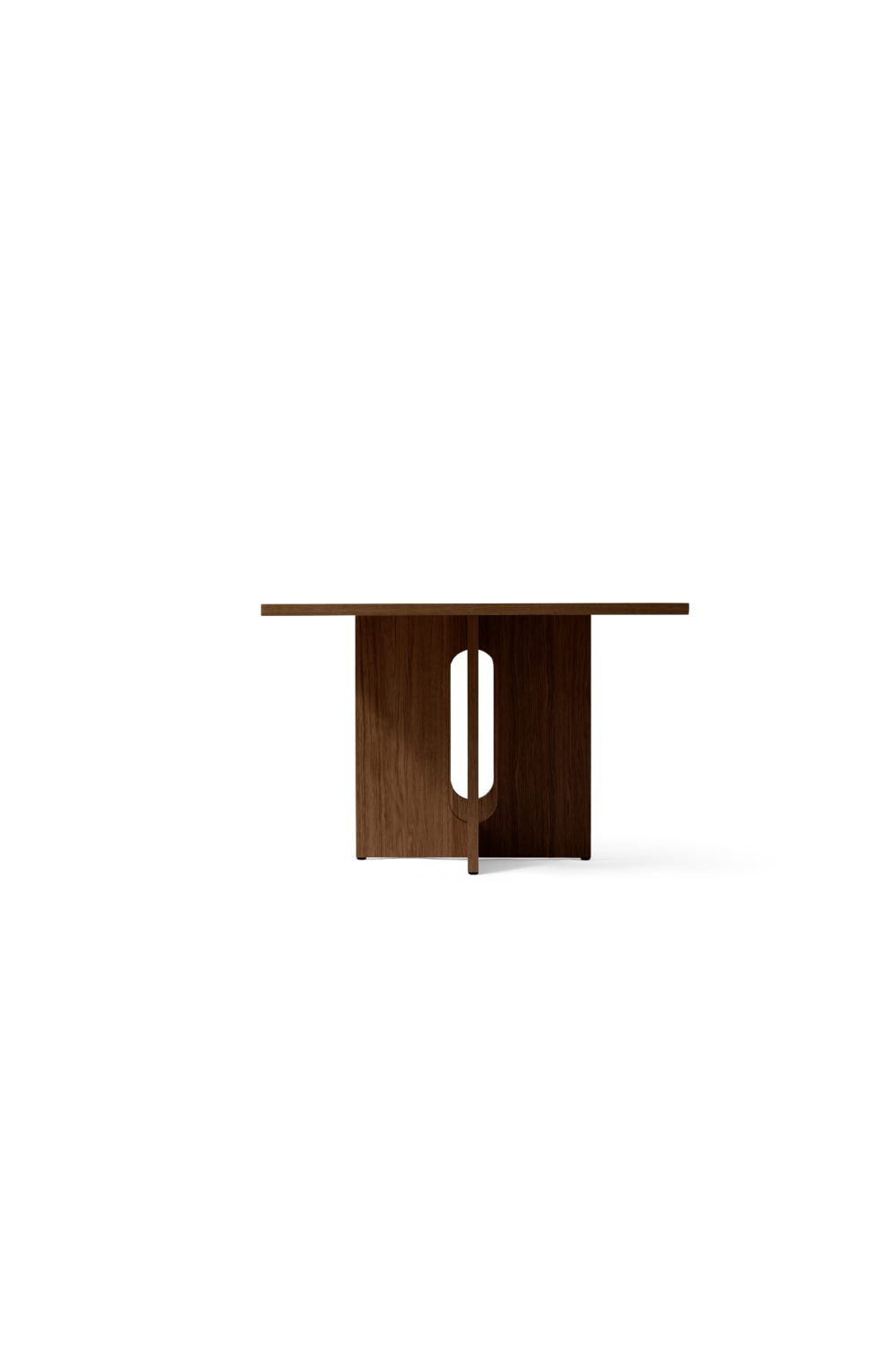 Intersecting-Base Oak Dining Table | Audo Copenhagen Androgyne | Oroa.com