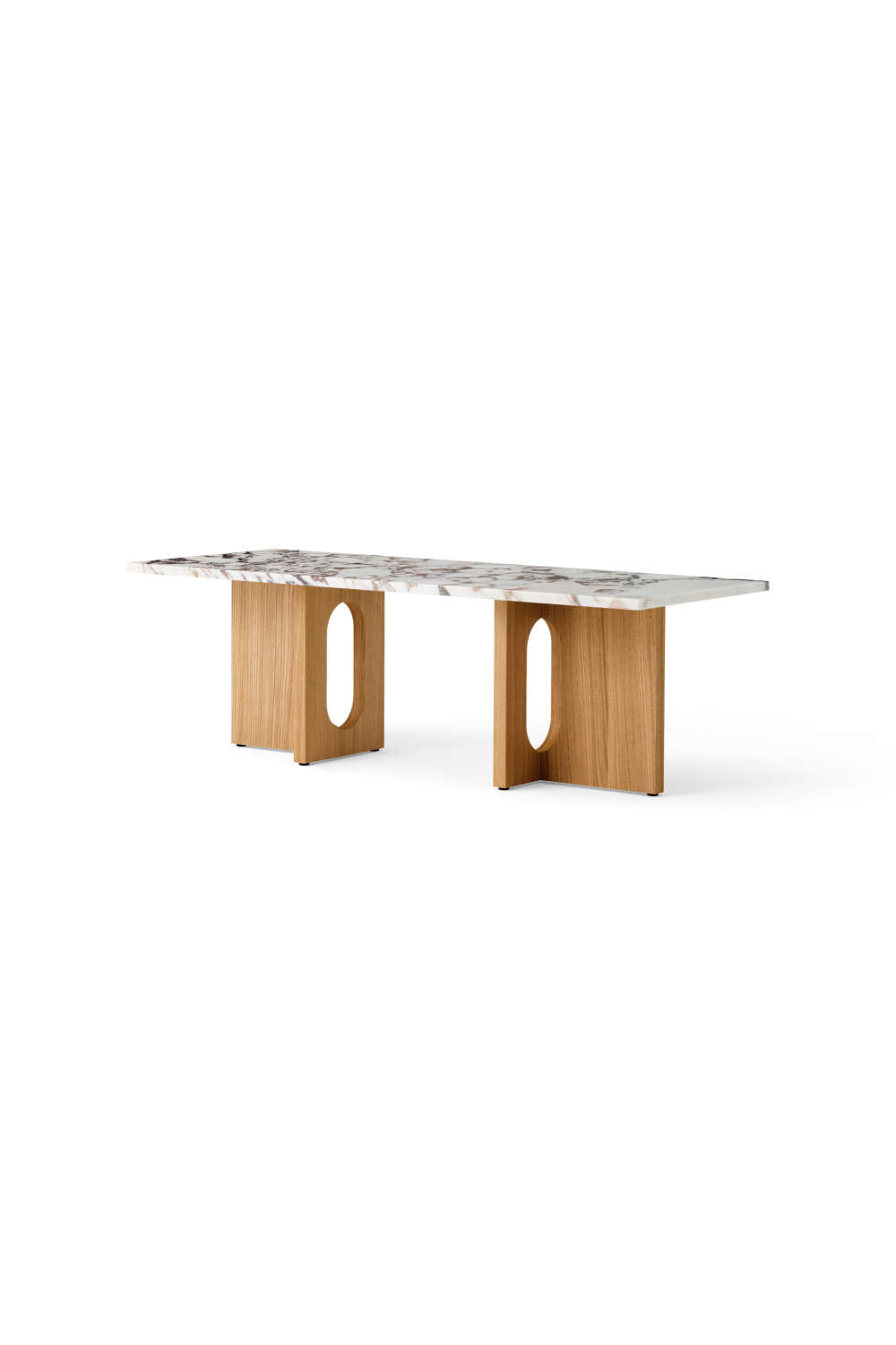 Intersecting-Base Lounge Table | Audo Copenhagen Androgyne | Oroa.com