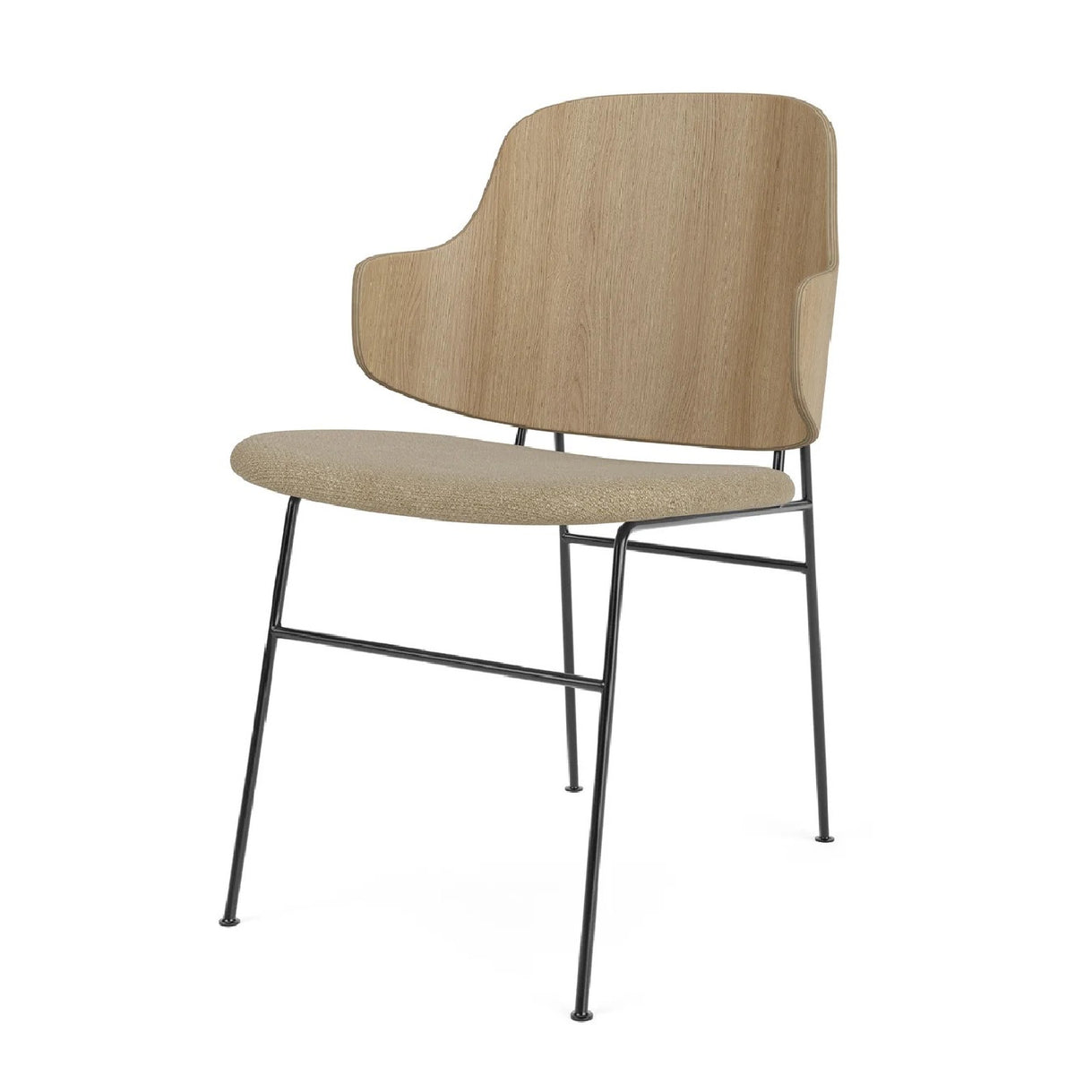 Wooden-Back Dining Chair | Audo Copenhagen The Penguin