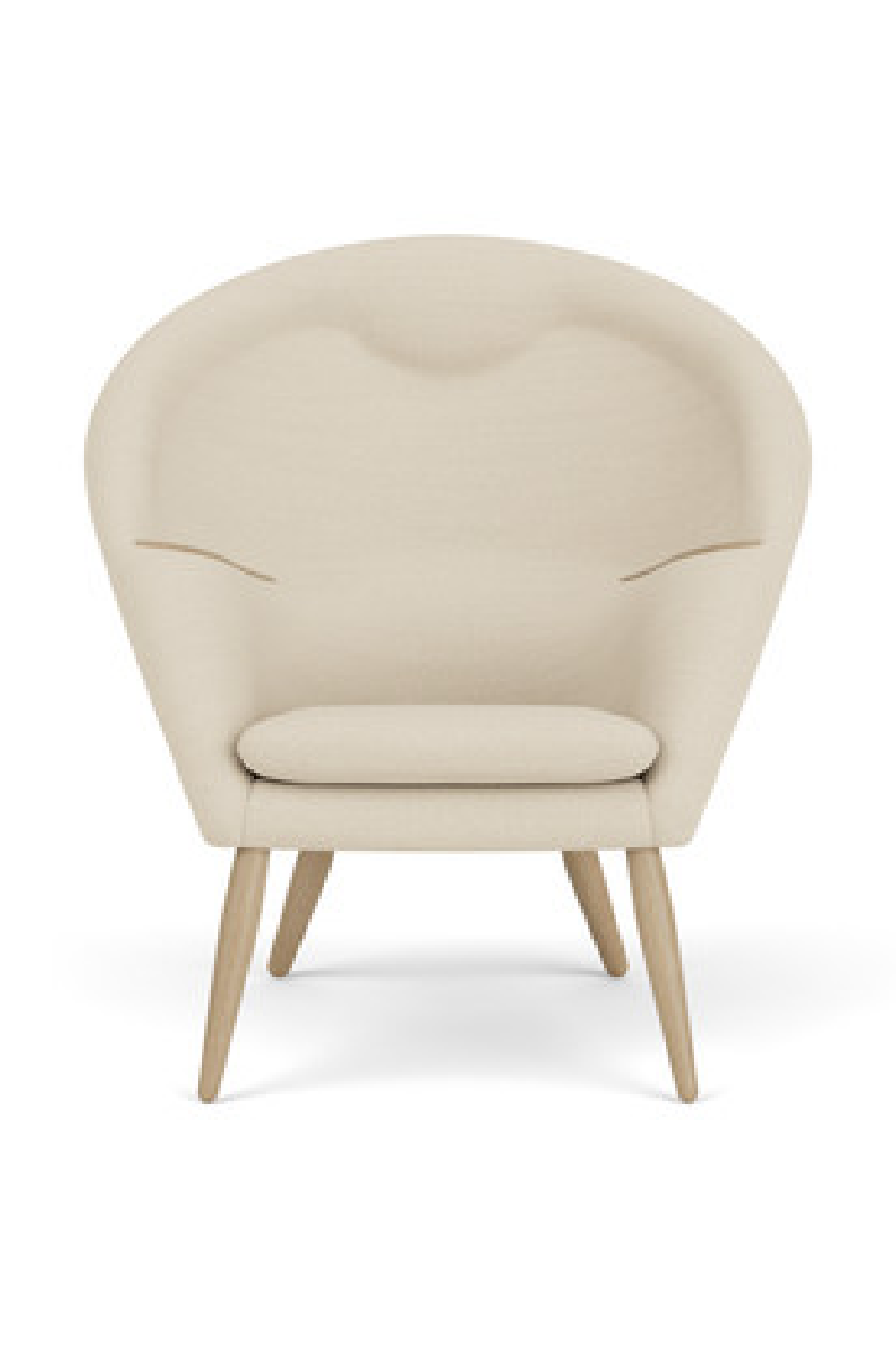 Lounge Chair with Headrest | Audo Copenhagen Oda | Oroa.com