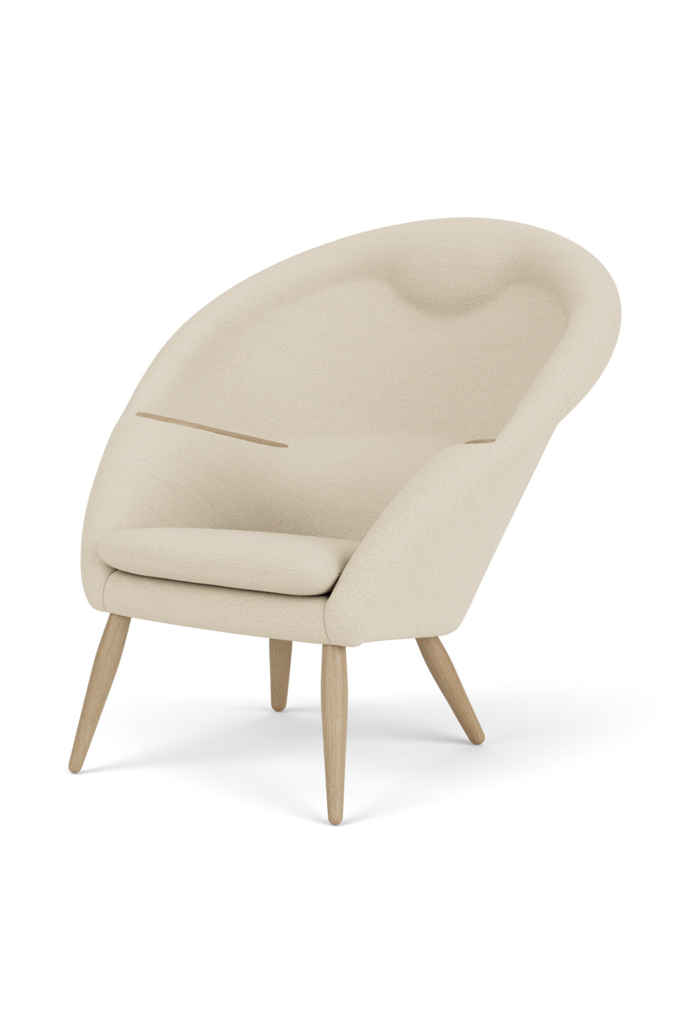 Lounge Chair with Headrest | Audo Copenhagen Oda | Oroa.com