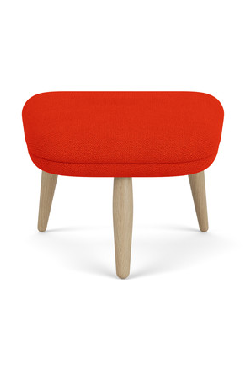Wooden Leg Ottoman | Audo Copenhagen Oda | Oroa.com