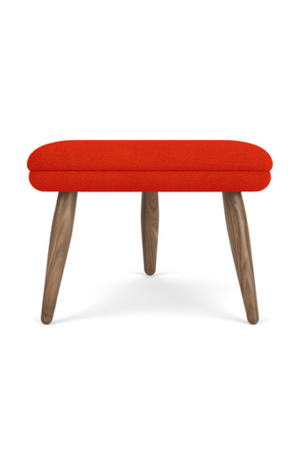 Wooden Leg Ottoman | Audo Copenhagen Oda | Oroa.com