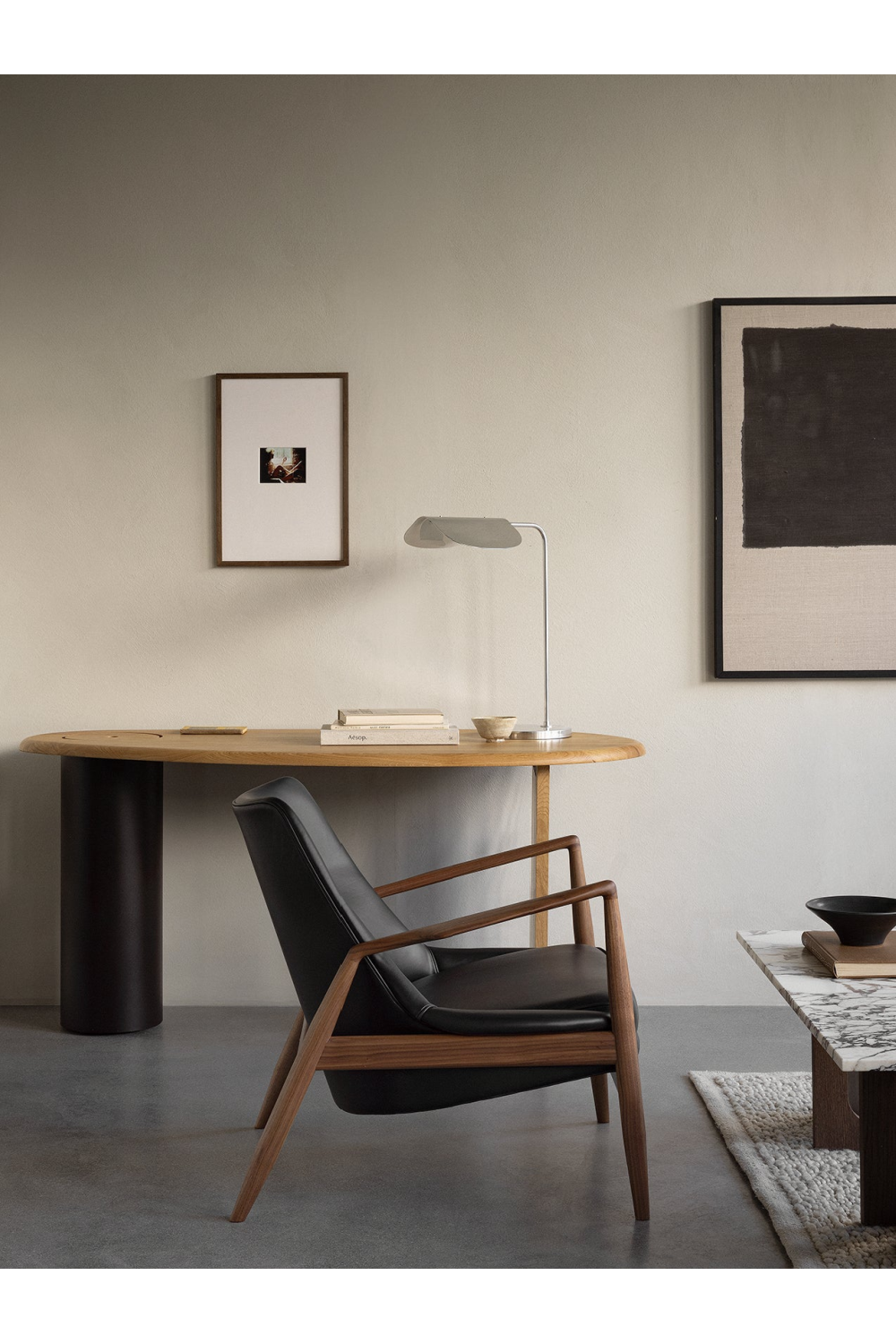 Low-Back Upholstered Lounge Chair | Audo Copenhagen The Seal | Oroa.com