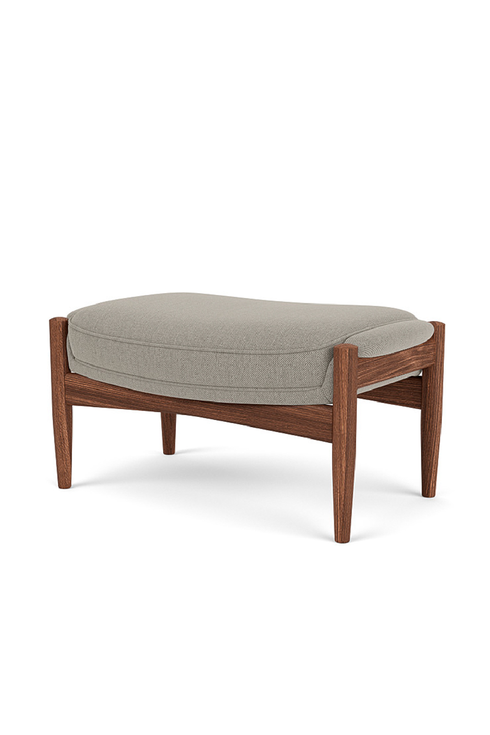 Wooden Leg Padded Ottoman | Audo Copenhagen The Seal