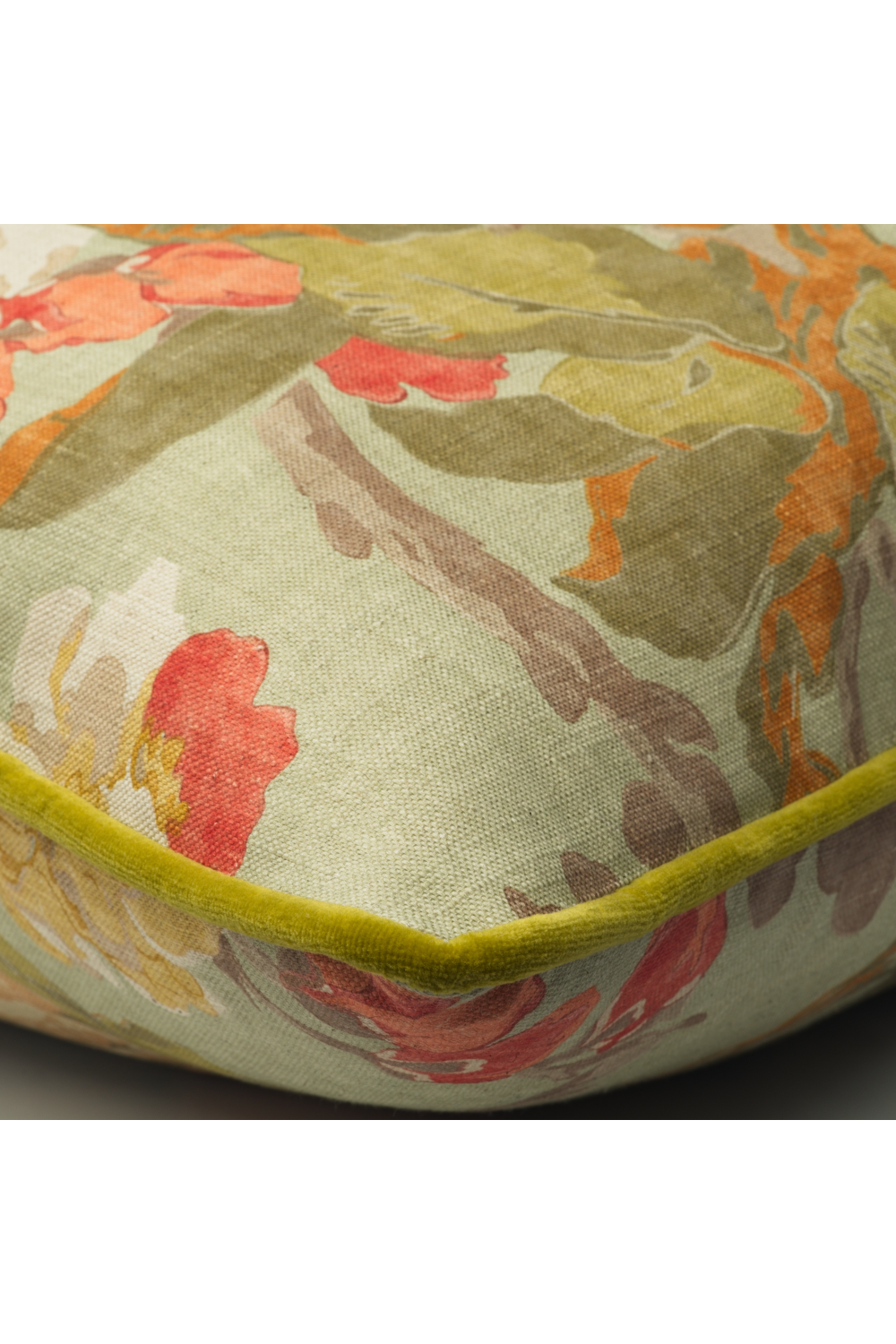 Flower Motif Cotton Cushion | Andrew Martin Midsummer | Oroa.com