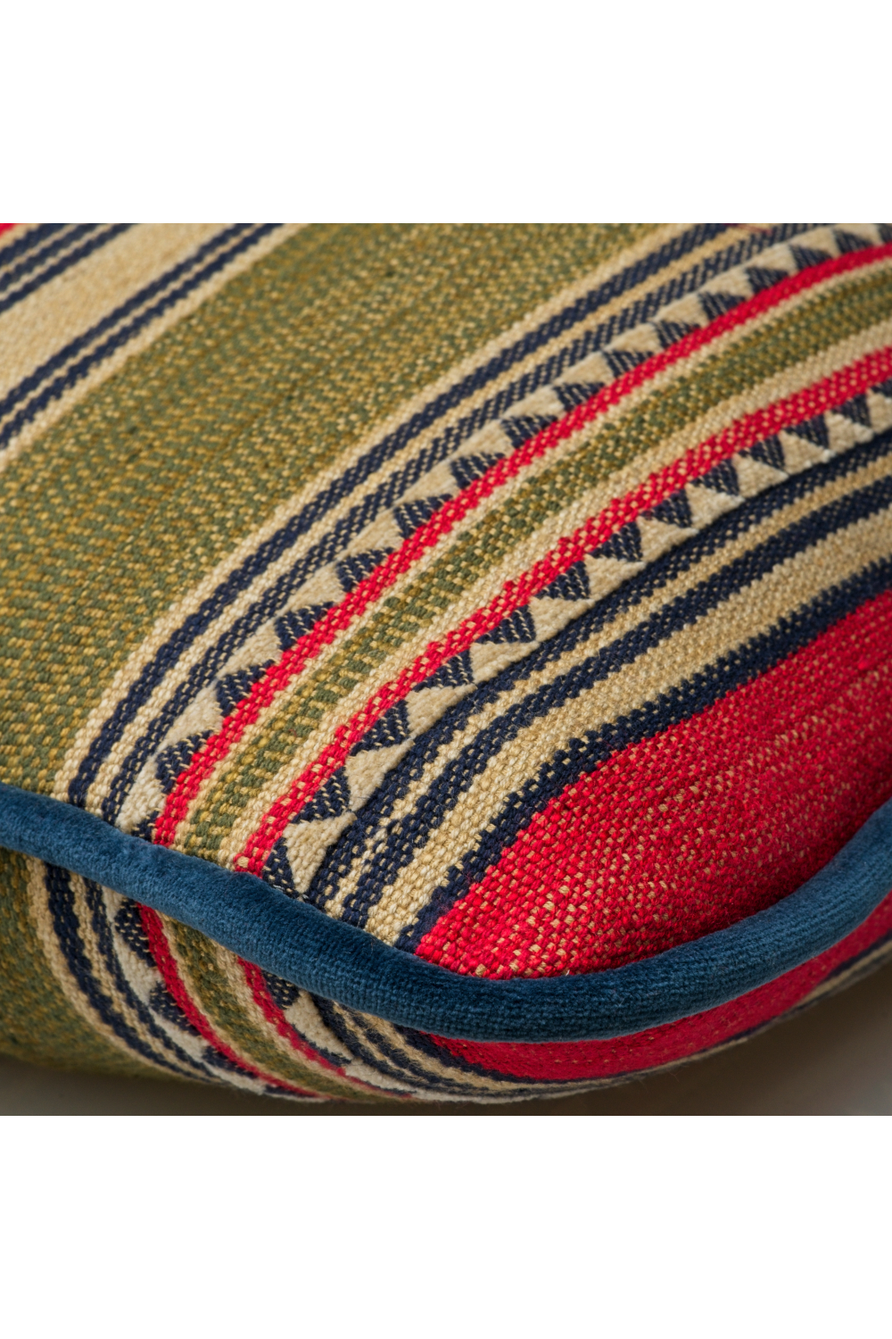 Triangular Motif Rectangle Cushion | Andrew Martin Las Salinas | Oroa.com