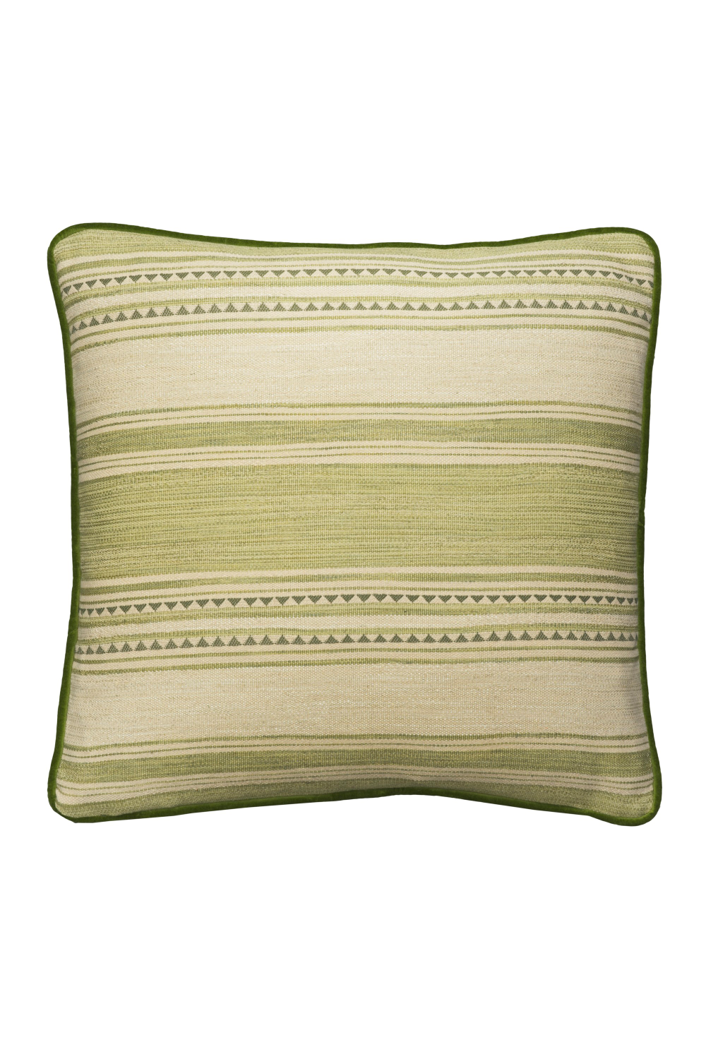 Triangular Motif Square Cushion | Andrew Martin Las Salinas | Oroa.com