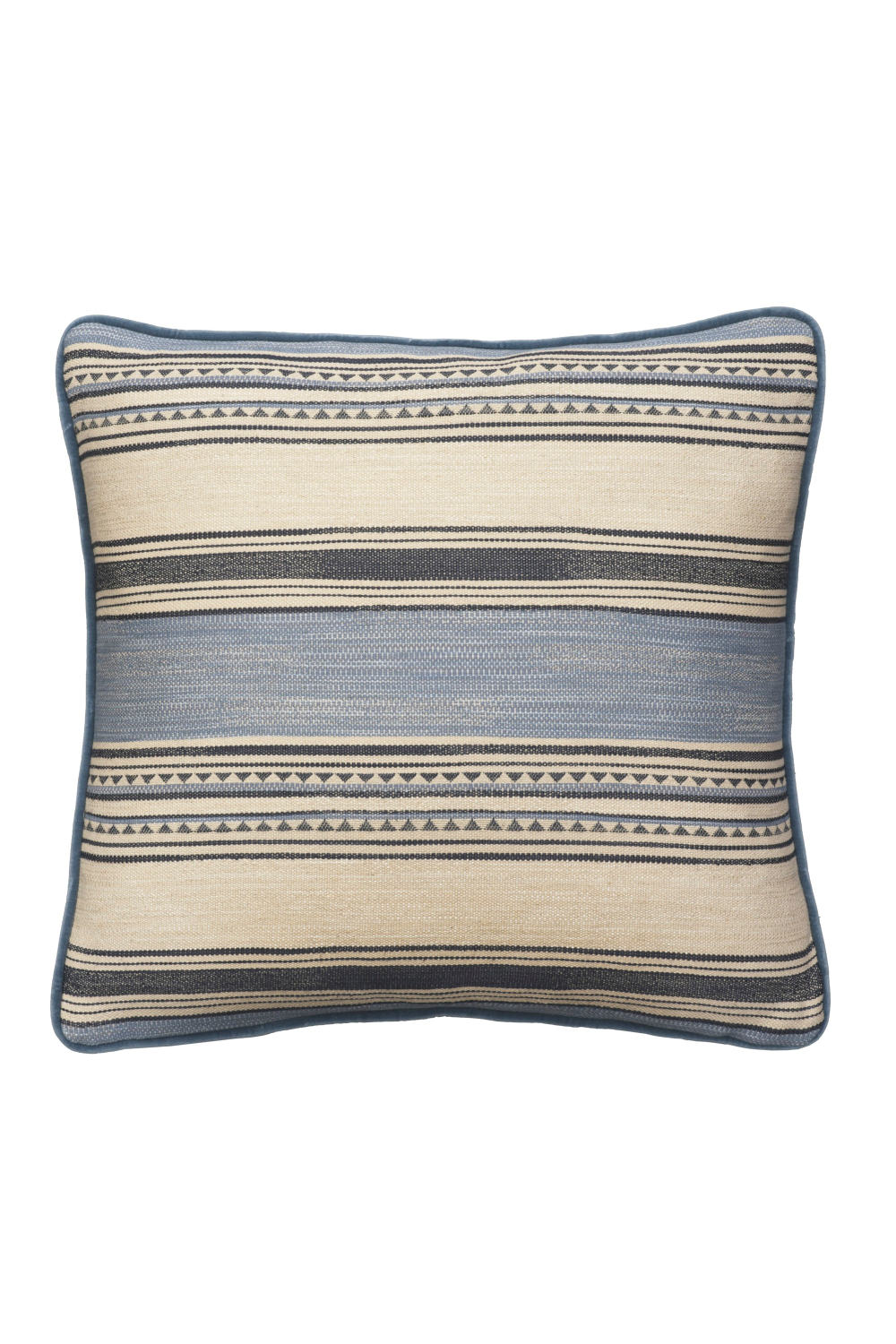 Triangular Motif Square Cushion | Andrew Martin Las Salinas | Oroa.com
