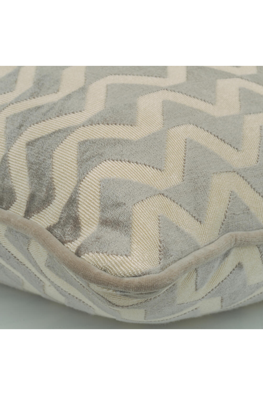 Wavy Epingle Velvet Cushion | Andrew Martin Hudson | Oroa.com