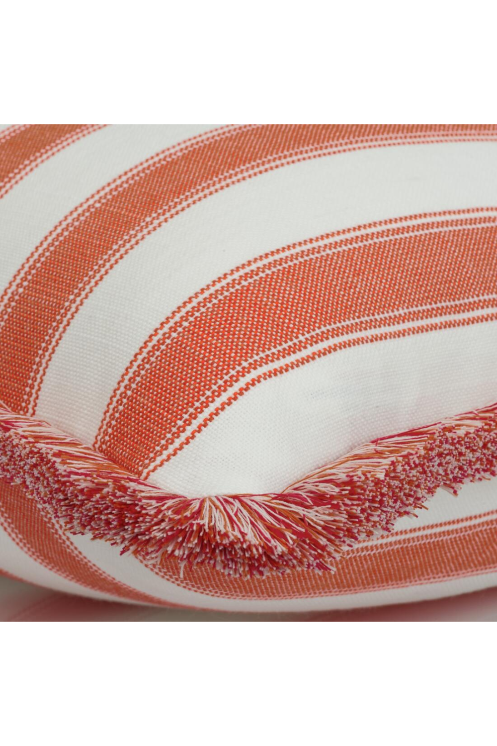 Trimmed Stripe Outdoor Cushion | Andrew Martin Tote | Oroa.com