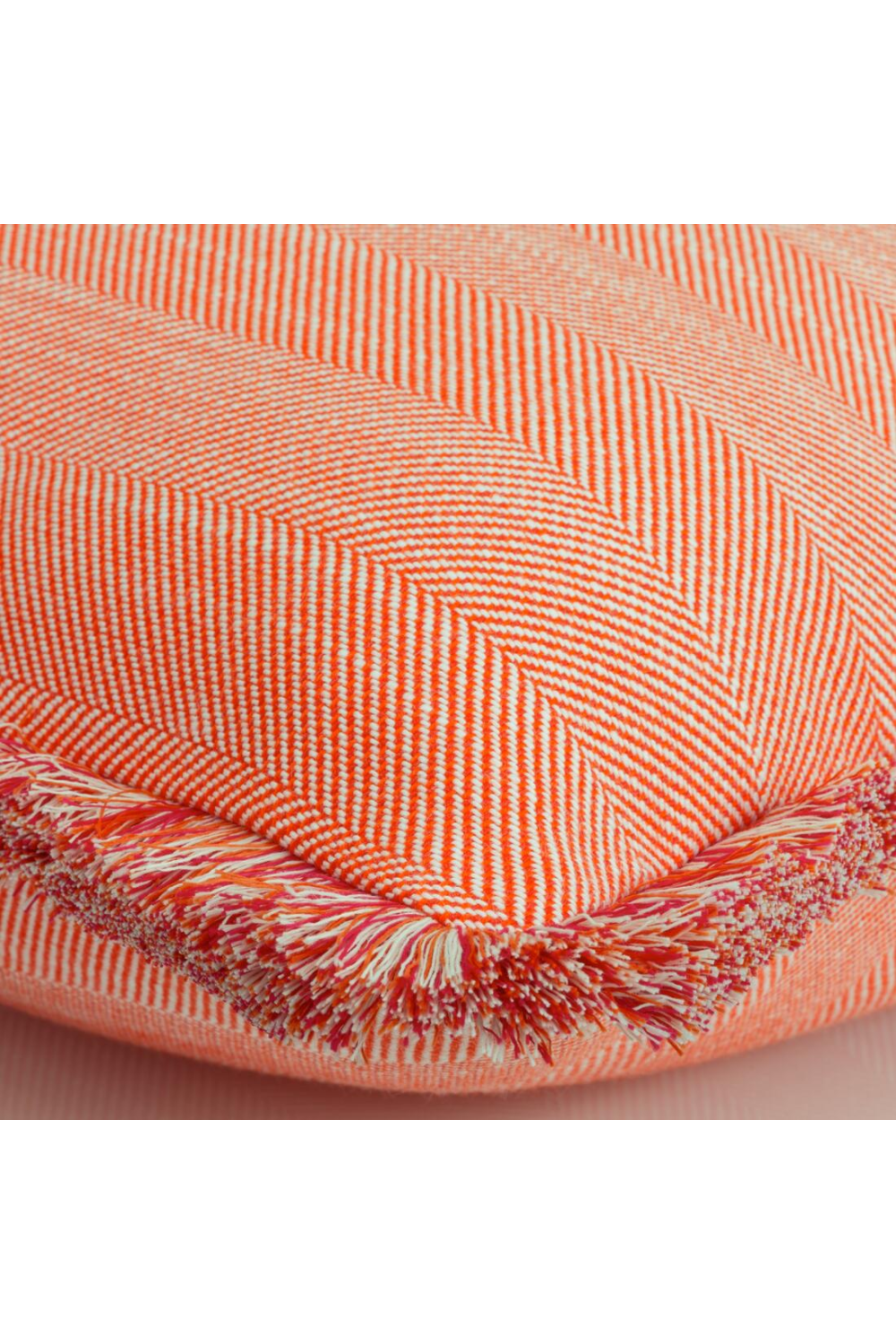 Herringbone Weave Outdoor Cushion | Andrew Martin Riviera | Oroa.com